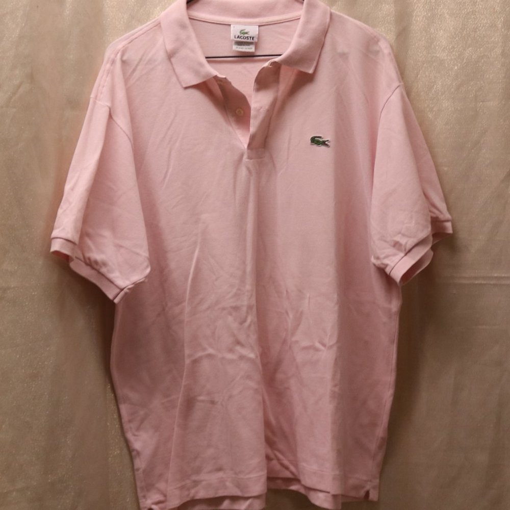La Coste Pink Polo Shirt